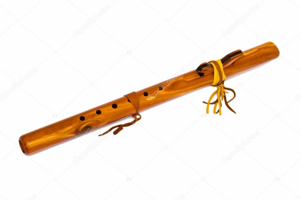 flauta de madera — Foto de stock © zbynek #14754533