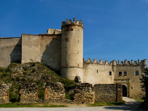 Le rovine del castello Boskovice — Foto Stock