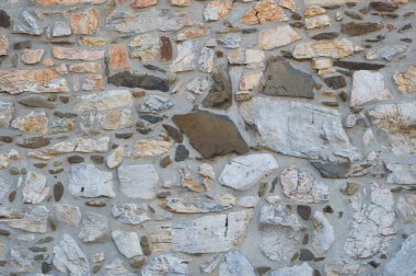 Taş duvar, mufassal görüş. Çeşitli kullanımlar için arka plan.