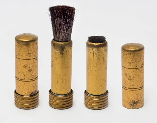 Very Old Brush Used Clean Photographic Lenses Other Optical Devices — Stock Photo, Image