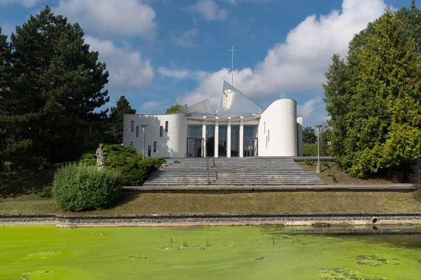 Joseph Church Village Senetarov Modern Architecture South Moravia Czech Republic — Stok fotoğraf