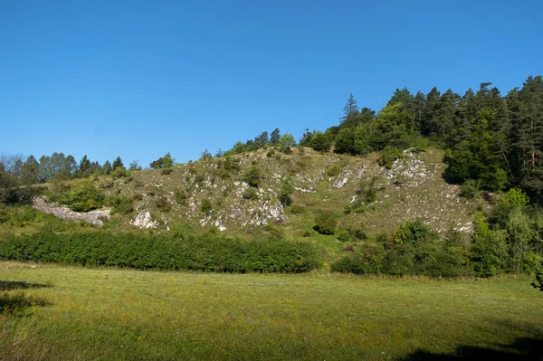 Summer Moravian Karst Typical Karst Landscape Moravian Karst South Moravia — Foto Stock