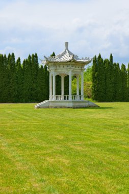 Pagoda, mimari, Doğu Asya bina şeklinde beyaz Bahçe çardak