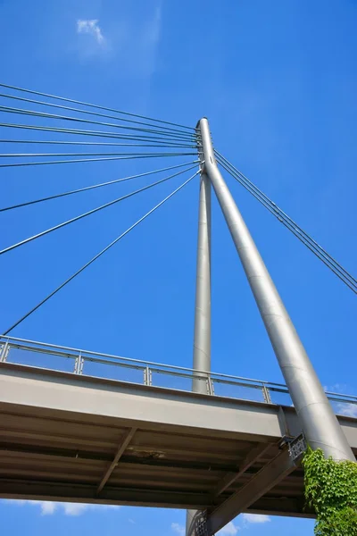 Modern Suspension Bridge — Stock Photo, Image