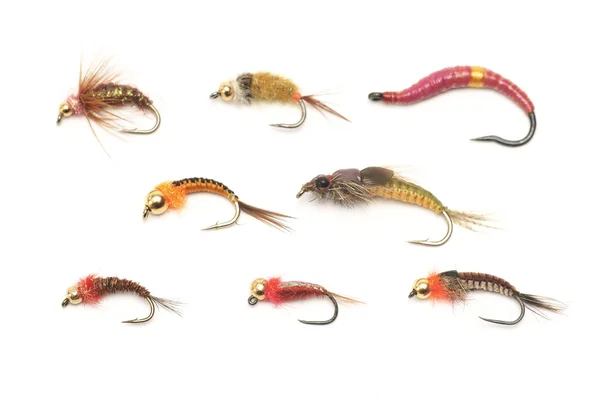 Fly fishing, bait — Stock Photo, Image