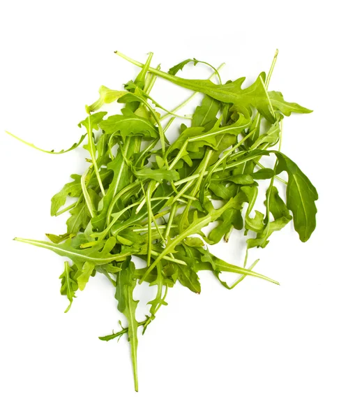 Haufen Ruccola-Blätter — Stockfoto