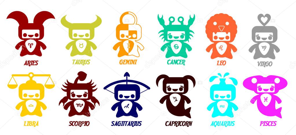 Résultat de recherche d'images pour "signos del zodiaco cute"