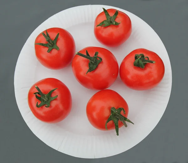 Tomates vermelhos . — Fotografia de Stock