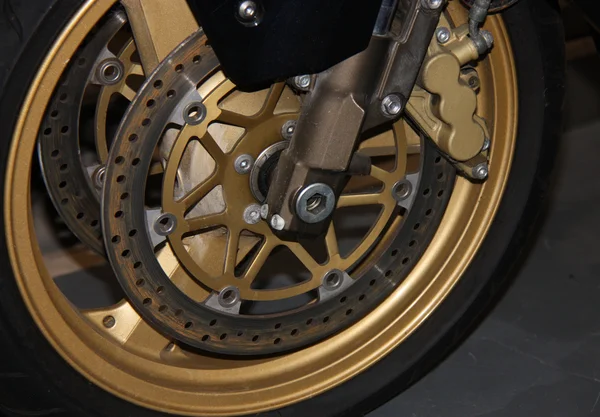 Disc Brake of a Motorcycle.