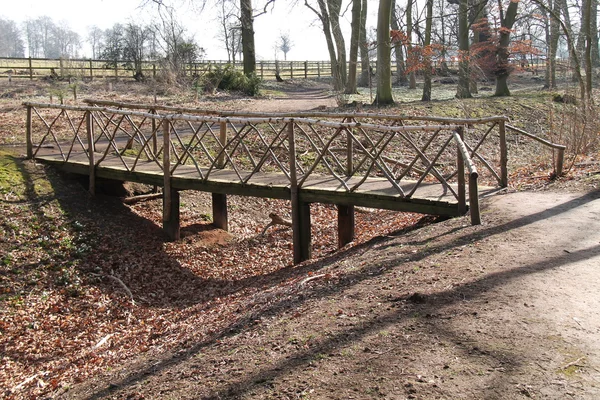 Wooden Bridge. — Stock Photo, Image