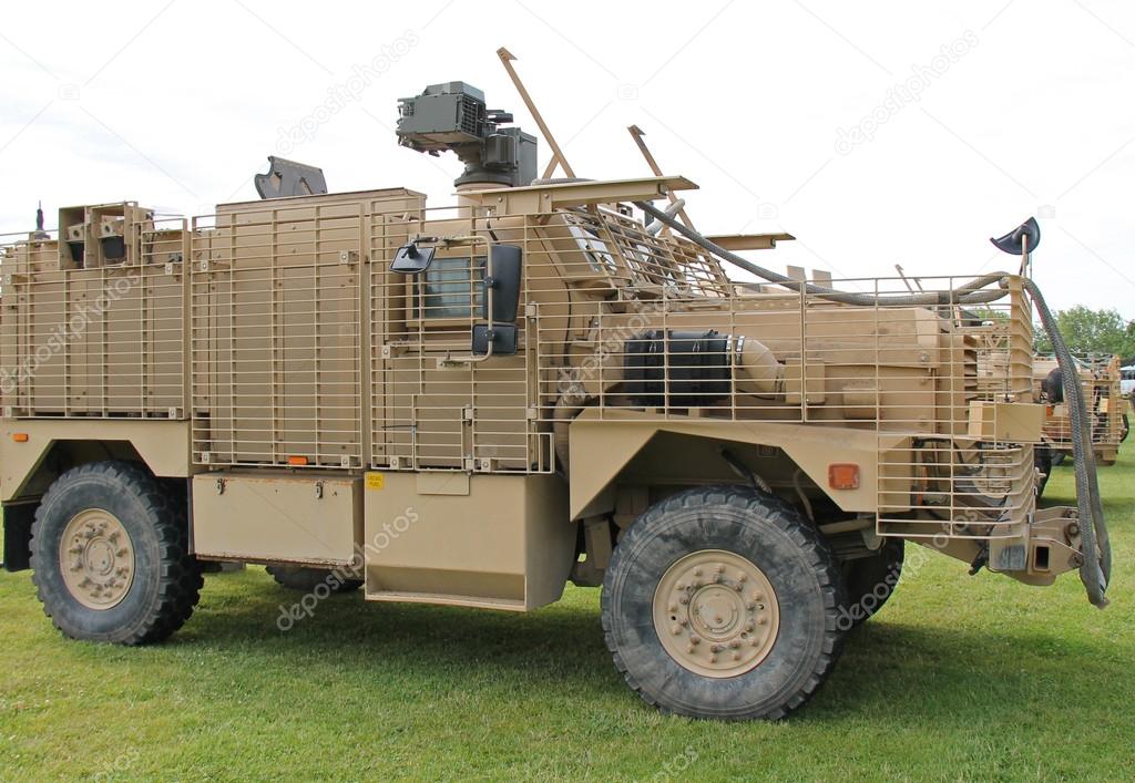 Military Armoured Heavy Vehicle.