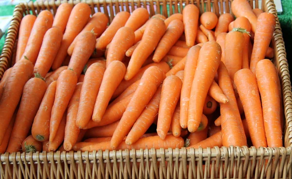 Zanahorias vegetales . — Foto de Stock