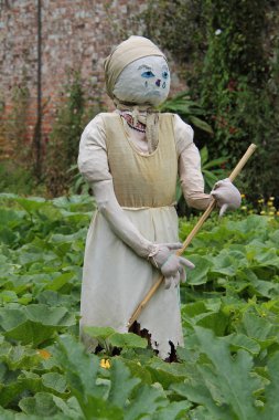 Cinderella temalı korkuluk.