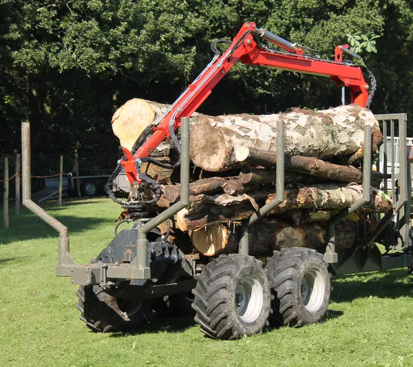 Jordbruket vagn. — Stockfoto