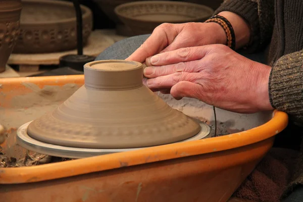 Potters tekerlek. — Stok fotoğraf