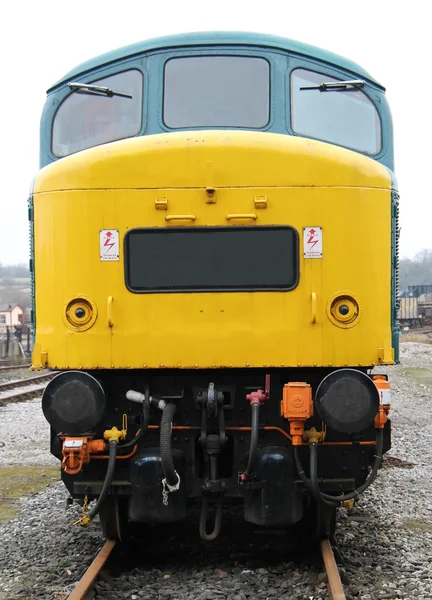 Dieselmotor trein. — Stockfoto