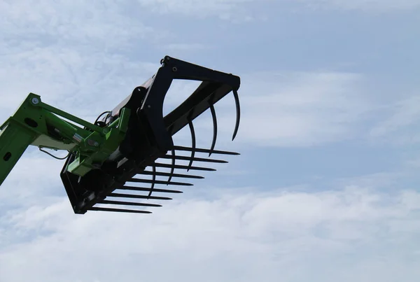 Farming Agricultural Grass Grab Long Hydraulic Arm — Stock fotografie