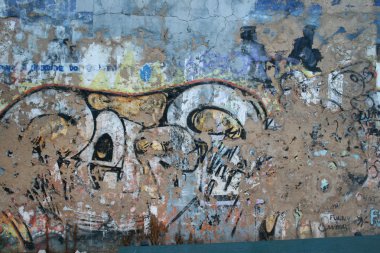 Graffiti duvar arka plan