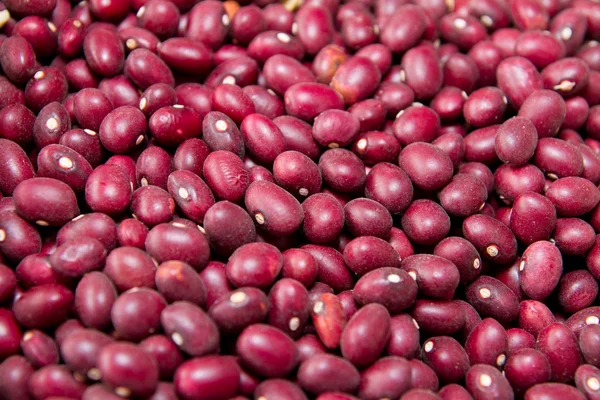 Röda kidneybönor textur bakgrund. mexikanska bean. — Stockfoto