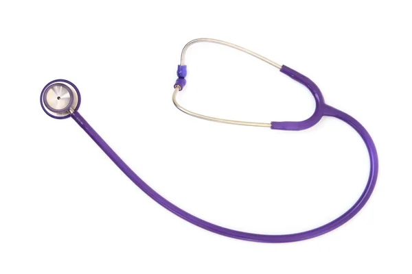 Stetoskop på en vit bakgrund — Stockfoto