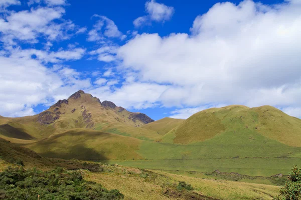 "Fuya Fuya "wulkan i Highlands of Ecuador — Zdjęcie stockowe