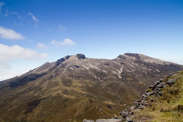 Pichincha volcano in nearby of Quito, Ecuador — Stock Photo, Image