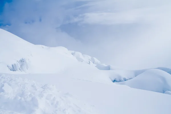 Svahy sopky cotopaxi v Ekvádoru — Stock fotografie