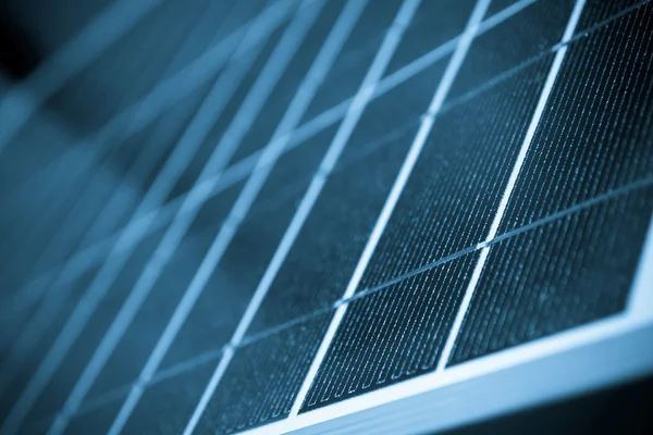 Solar panel close up color processed — Stock Photo, Image