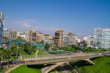Görünüm miraflores Park, lima - peru