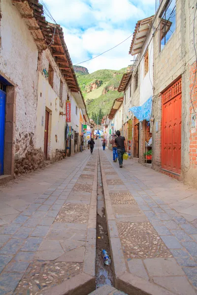 Ulice pisac rynku w peru — Zdjęcie stockowe