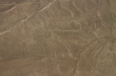 Nazca çizgileri, havadan görünümü, peru