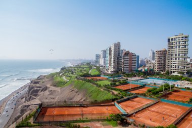 Görünüm miraflores Park, lima - peru