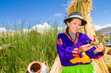 kadın giyim, titicaca Gölü