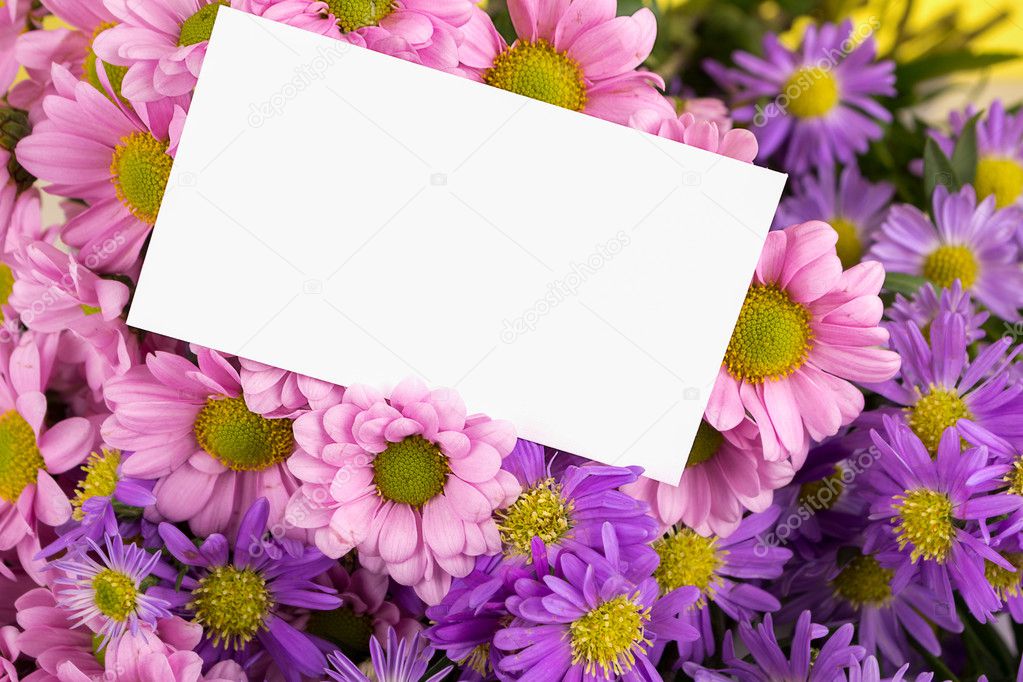 Mother day greeting, blank