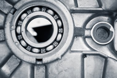 modern otomobil ayrıntıları ile karmaşık motor