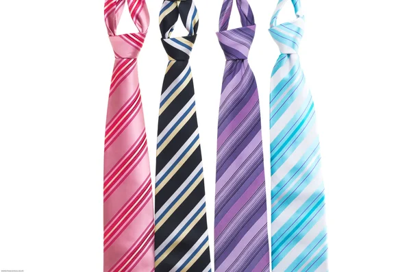 Cravatte con strisce — Foto Stock