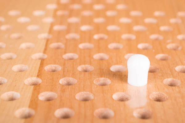 Chinese checkers houten bordspel — Stockfoto