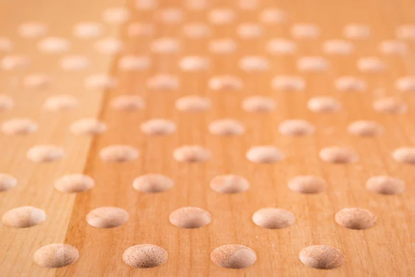 Lege Chinees Dammen houten bordspel — Stockfoto