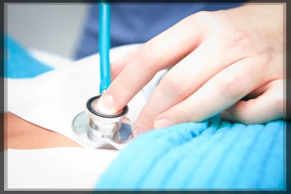 Fondo de plantilla de etiqueta médica —  Fotos de Stock