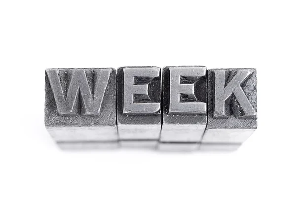 Week Sign — Stock Photo, Image