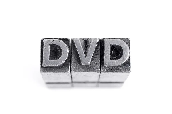 Dvd 标志 — 图库照片