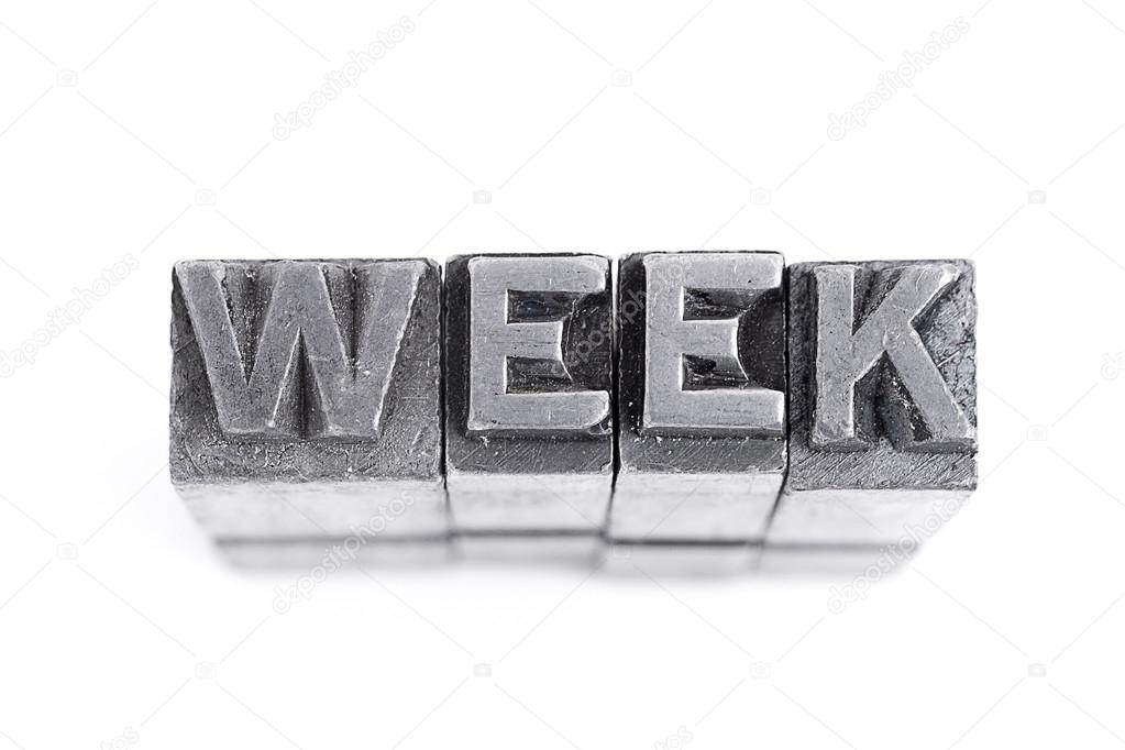 Week Sign