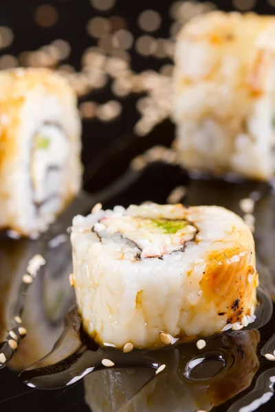 Japanische Küche Restaurant Sushi — Stockfoto