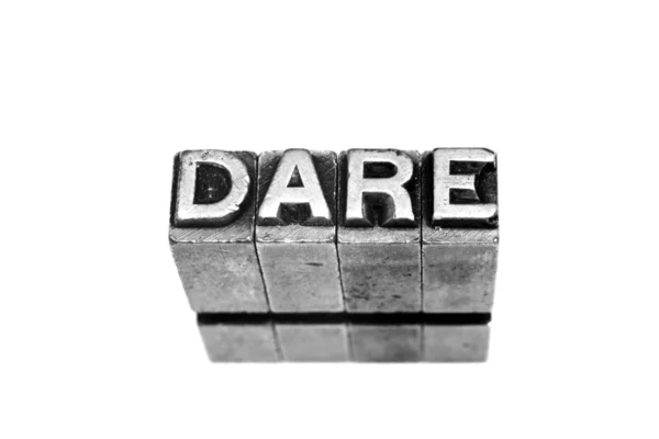 Dare sign — Stock Photo, Image