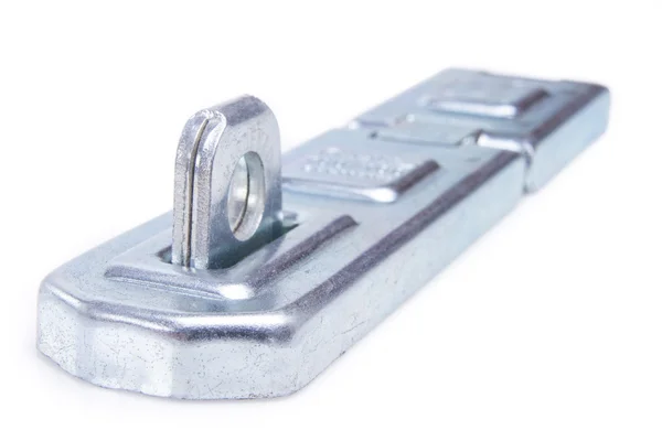 Silver door latch for lock — Stock Photo, Image