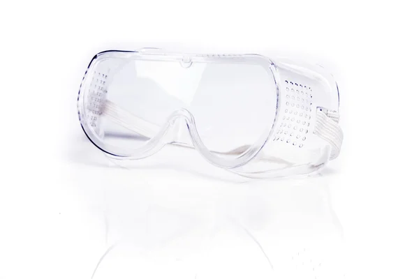 Translucent safety glasses isolated — Stock Photo, Image