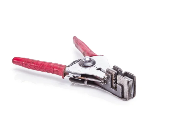 Automatic Wire stripper on white background — Stock Photo, Image