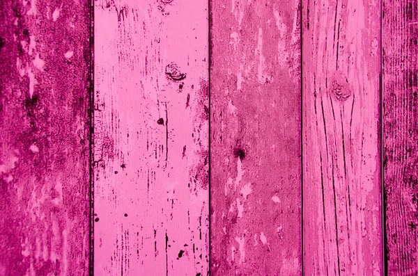 Cor rosa madeira prancha textura, fundo — Fotografia de Stock