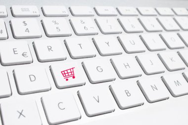 Online alışveriş sepeti simgesi olan kavramları