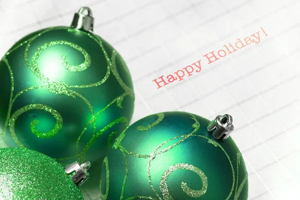 Palla di Natale, ornamenti — Foto Stock